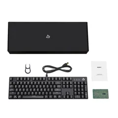 Bàn phím cơ gaming Aukey KM-G12 - RGB 7 màu, 12 hiệu ứng Led, trải nghiệm chơi game tuyệt vời, tương thích Windows và Mac