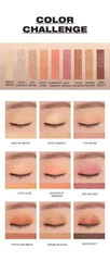 Bảng Màu Mắt 9 Ô Lilybyred x THENCE Mood Cheat Kit - Phấn Trang Điểm Độc Đáo, Màu Cam San Hô và Nâu Rạng Rỡ, Giúp Nâng Tâm Trạng Ngày Mới