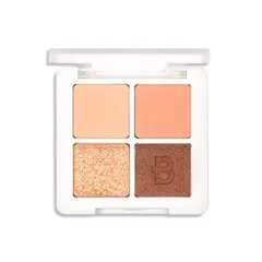 Bảng Phấn Mắt 4 Ô Berrisom Real Me Eye Palette - Phấn Mịn Dễ Tán, Màu Sắc Đa Dạng, Trang Điểm Mắt Quyến Rũ Suốt Ngày