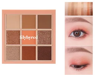 Bảng Phấn Mắt 9 Ô Lilybyred Mood Cheat Kit - Bản Giới Hạn Chất Phấn Mịn Lì, Độ Bám Màu Cao, Tone Cam Hồng Đẹp Cho Trang Điểm ấn Tượng