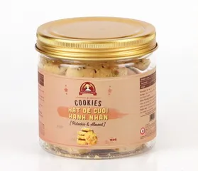 Bánh Cookies Hạt Dẻ Cười Hạnh Nhân Mamafood 150g - Snack Healthy Ngon Bổ Dưỡng, Hỗ Trợ Giảm Cân và Tiêu Hóa