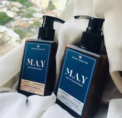 Bộ Dầu Gội Dầu Xả Phục Hồi Tóc M.A.Y Daily Cho Nam - Dưỡng Ẩm Tóc, Không Chứa Sulfate và Paraben, Hương Trái Cây Nhiệt Đới