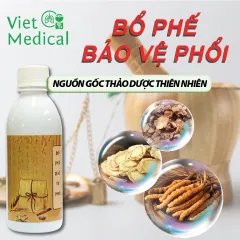 Cao Uống Bổ Phế Việt Medical 280ml - Thực Phẩm Chức Năng Hỗ Trợ Giảm Ho Khan, Đờm và Tăng Cường Miễn Dịch