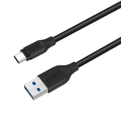 Cáp sạc nhanh AUKEY CB-AC1 USB A sang C 3.0 dài 1.2m - Bền bỉ, chống rối, hỗ trợ sạc nhanh cho thiết bị Android