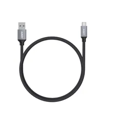 Cáp Sạc Nhanh AUKEY CB-CD3 USB 3.0 Sang USB-C 5Gbps - Dây Nylon 2m Chống Đứt, Chuyên Dùng Cho Điện Thoại và Máy Tính Bảng
