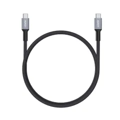 Cáp Sạc Nhanh Aukey CB-CD6 USB-C 2m 480Mbps - Chất Liệu Nylon Chống Rối, Bền Bỉ, Tương Thích Với Nhiều Thiết Bị Di Động