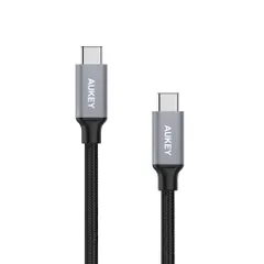 Cáp Sạc Nhanh Aukey CB-CD6 USB-C 2m 480Mbps - Chất Liệu Nylon Chống Rối, Bền Bỉ, Tương Thích Với Nhiều Thiết Bị Di Động