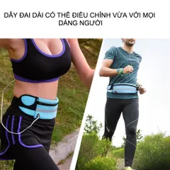Combo 2 Túi Đeo Hông Chạy Bộ Maiye - Chống Nước, Ngăn Đựng Chai Nước, Dành Cho Nam Nữ, Thể Thao Ngoài Trời