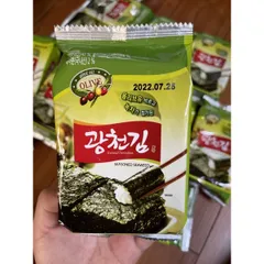 Combo 3 Gói Lá Kim Hàn Quốc Ăn Liền Vị Ôliu - Thực Phẩm Chức Năng Bổ Dưỡng, Ngon Miệng Và Tiện Lợi