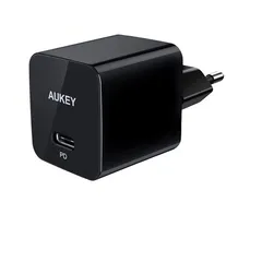 Củ Sạc Nhanh Aukey PA-Y20S Power Delivery 20W - Thiết Kế Nhỏ Gọn, Hiệu Suất Cao, Tương Thích Tất Cả Thiết Bị USB-C