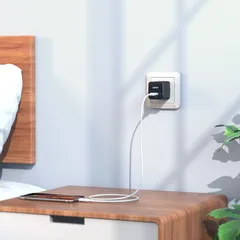 Củ Sạc Nhanh Aukey PA-Y20S Power Delivery 20W - Thiết Kế Nhỏ Gọn, Hiệu Suất Cao, Tương Thích Tất Cả Thiết Bị USB-C