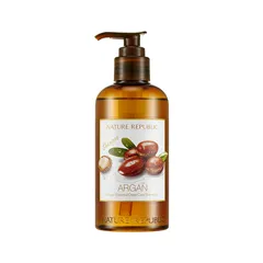 Dầu gội Nature Republic Argan Essential Deep Care 180ml - Phục hồi tóc hư tổn, dưỡng ẩm tự nhiên, cho mái tóc mềm mại và chắc khỏe