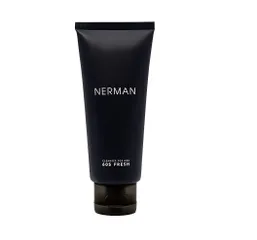 Gel Rửa Mặt Nerman Nano Curcumin 100ml - Sữa Rửa Mặt Giảm Mụn Cho Nam, Làm Sạch Sâu, Chiết Xuất Lô Hội, Dưỡng Da Sáng Mịn