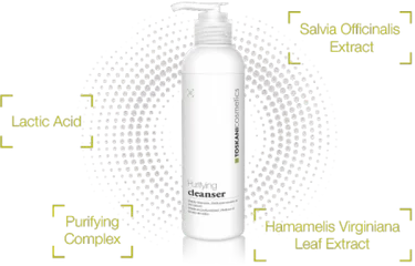 Gel rửa mặt Toskani Purifying Cleanser 200ml cho da dầu mụn - Sạch sâu, kiểm soát bã nhờn, ngừa mụn, nhẹ nhàng cho da nhạy cảm