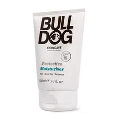Kem Dưỡng Chống Nắng Bulldog Protective Moisturiser SPF15 cho Nam – Bảo Vệ và Cấp Ẩm Da Chuyên Dụng, Dung Tích 100ml