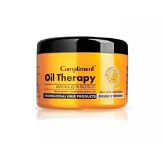 Kem ủ Tóc Compliment Oil Therapy 500ml - Phục Hồi Tóc Hư Tổn, Siêu Mềm Mượt, Chứa Dầu Argan, Chất Kem Đặc, Dưỡng Tóc Khỏe Mạnh.