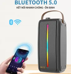 Loa Bluetooth Mini Best Sound BD-87A - Âm Thanh Super Bass Chất Lượng, Thiết Kế Thời Trang, Kết Nối Bluetooth 5.0, Hát Karaoke Tiện Dụng