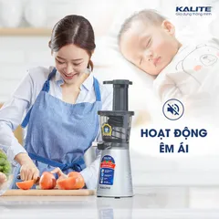 Máy Ép Chậm Kalite KSJ4411 - Công Suất 200W, Mini Tiện Lợi, Ép Tối Đa Dưỡng Chất, Vệ Sinh Dễ Dàng, Bảo Hành 12 Tháng