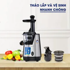 Máy Ép Chậm Kalite KSJ4413 - Thiết Kế Thép Không Gỉ, Trục Ép Đảo Chiều, Ép Trái Cây & Rau Sạch, Giữ Dưỡng Chất Tối Đa