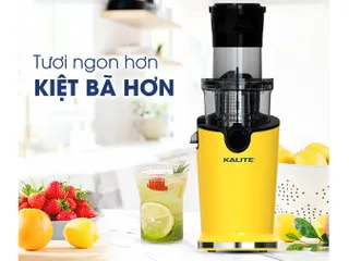 Máy Ép Trái Cây Tốc Độ Chậm Kalite KSJ4415 - Ống Tiếp Nguyên Liệu Lớn 78mm, Giữ Dưỡng Chất Tối Đa, Máy Ép Rau Củ Chất Lượng Cao