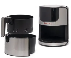 Nồi Chiên Không Dầu Điện Tử Galuz HL-995 Màn Hình Cảm Biến - Dung Tích 5,2L, Công Suất 1700W, Vỏ Thép Chống Dính Sang Trọng