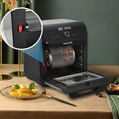 Nồi Chiên Không Dầu Kalite KL-1200 12L - Dung Tích Lớn, Thiết Kế Cửa Kính, 1800W, Hơn 10 Chế Độ Nấu, Tiết Kiệm Thời Gian