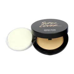 Phấn Nền Sivanna Colors Super Cover Two Way Cake - Phấn Trang Điểm Kiểm Soát Dầu, Chống Nắng SPF 15++ Cho Làn Da Mịn Màng, Chuyên Dụng 10g