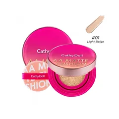 Phấn Nước Cathy Doll AA Matte Cushion SPF50 - Kiềm Dầu, Che Khuyết Điểm Tối Ưu Cho Làn Da Mịn Màng, Thoáng Khí
