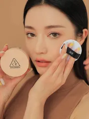 Phấn Phủ Dạng Bột 3CE Natural Finish - Kiềm Dầu, Lớp Phủ Mịn Màng, Hộp Nhỏ Gọn, Phù Hợp Da Dầu, Trang Điểm Tự Nhiên