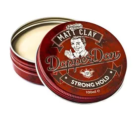 Sáp Vuốt Tóc Nam Dapper Dan Matt Clay 100ml - Khả Năng Giữ Nếp Mạnh, Dưỡng Tóc Mềm Mại, Không Bóng, Tạo Kiểu Dễ Dàng