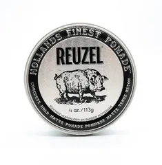 Sáp Vuốt Tóc Nam Reuzel Concrete Hold Matte Pomade - Độ Giữ Kiểu Cao, Dễ Tạo Kiểu, Hương Cola Vani, Kết Cấu Tóc Đẹp 113g