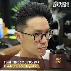 Sáp Vuốt Tóc Nam Stephen Nolan 603 First Time Styling Clay 110g - Giữ Nếp Lâu, Dưỡng Ẩm Tự Nhiên, Dễ Tạo Kiểu, Hương Thơm Dễ Chịu