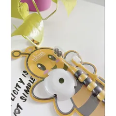 Set Bàn Chải Đánh Răng Honeybee Ukiwi Cho Bé 0-6 Tuổi - Thiết Kế Hình Ong Ngộ Nghĩnh, Đầu Bàn Chải Siêu Mềm Mịn, Bảo Vệ Nướu