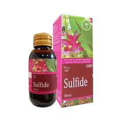 Siro Hỗ Trợ Giảm Ho Sulfide Việt Medical 100ml - Giúp Giảm Ho Khan, Có Đờm, Đau Rát Họng - Dễ Uống, Hương Vị Ngon