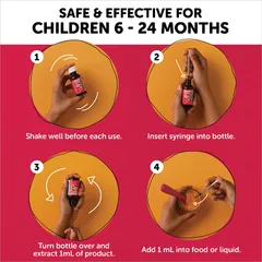 Siro Vitamin Tổng Hợp Smarty Pants Baby Multi & DHA - Hỗ Trợ Phát Triển Mắt và Não Cho Trẻ Từ 6 Tháng Tuổi