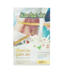 Sữa Hạt Dạng Bột Vitamin D2 - Giải Độc, Giảm Cân, Công Thức 26 Loại Hạt, Hỗ Trợ Năng Lượng, Nguyên Liệu Hữu Cơ, Sạch, 15 Gói x 40g