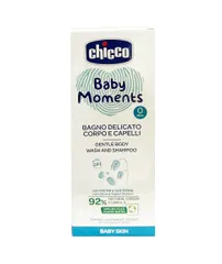 Sữa Tắm Gội Chiết Xuất Yến Mạch 0M+ Chicco 500ml - Dưỡng Da, Chăm Sóc Tóc Cho Trẻ Sơ Sinh, Không Cay Mắt, An Toàn, Tiện Lợi