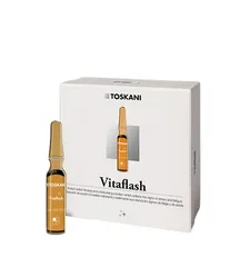 Tinh Chất Dưỡng Da Toskani Vitaflash Ampoules - Serum Căng Bóng, Làm Sáng Da, Phù Hợp Mọi Loại Da, Giảm Nhăn, 5 ống x 2ml