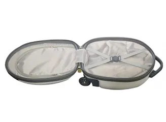 Vali kéo BB Bag BB710F cho bé hình gấu trắng đáng yêu, chất liệu vải EVA chống thấm, di chuyển dễ dàng, dành cho trẻ từ 3 tuổi.
