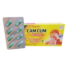 Viên uống Cảm Cúm Senpe - Hỗ trợ sức khỏe, giảm ho và ngạt mũi, bổ sung đề kháng, hộp 24 viên, thảo dược tự nhiên