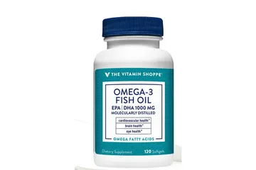 Viên uống dầu cá Omega 3 Fish Oil The Vitamin Shoppe - Bổ sung Omega-3, hỗ trợ tim mạch và mắt, 60/120 viên