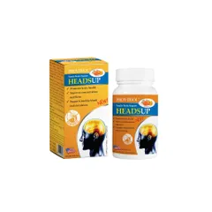Viên uống Ginkgo Biloba Provibiol Heads Up 60 viên của Mỹ - Hỗ trợ tăng cường tuần hoàn và trí nhớ, bổ não tự nhiên, vitamin và khoáng chất.