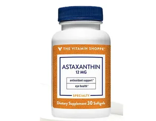 Viên Uống Hỗ Trợ Bảo Vệ Mắt Astaxanthin 12mg - Tăng Cường Thị Lực Từ Tảo Hữu Cơ - Sản Phẩm Chất Lượng The Vitamin Shoppe