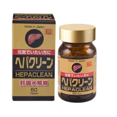 Viên Uống Hỗ Trợ Bổ Gan Ribeto Hepaclean - Tăng Cường Bảo Vệ Chức Năng Gan Từ Nhật Bản, Hộp 60 Viên