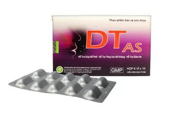 Viên Uống Hỗ Trợ Bổ Phế DTAS Việt Medical - Giải Pháp Tăng Cường Đề Kháng, Giảm Ho Từ Thảo Dược Tự Nhiên, Lọ 60 Viên