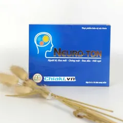 Viên Uống Neuroton Hỗ Trợ Tuần Hoàn Não - Tăng Cường Trí Nhớ và Sự Tập Trung - Hộp 60 Viên Dược Thảo Tự Nhiên