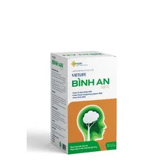 Viên uống Vietlife Bình An Nano - Bổ Não, Tăng Cường Trí Nhớ, Hỗ Trợ Lưu Thông Máu, Phục Hồi Sức Khỏe, Hộp 30 Viên