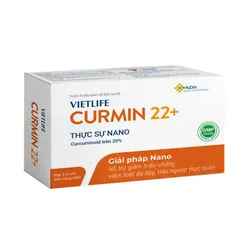 Viên uống Vietlife Curmin 22+ hỗ trợ sức khỏe dạ dày - Giải pháp tối ưu cho viêm loét và rối loạn tiêu hóa, hộp 30 viên