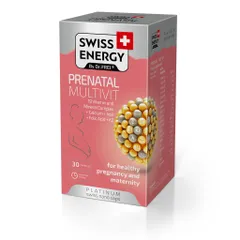 Vitamin Swiss Energy Prenatal Multivit - Viên Uống Dinh Dưỡng Cho Phụ Nữ Mang Thai và Cho Con Bú - Hỗ Trợ 19 Loại Vitamin và Khoáng Chất