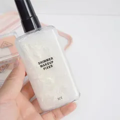 Xịt Khóa Nền Nhũ 3CE Shimmer Makeup Fixer 95ml - Giúp Lớp Trang Điểm Bền, Duy Trì Độ Tươi Mới Và Ngăn Ngừa Mụn